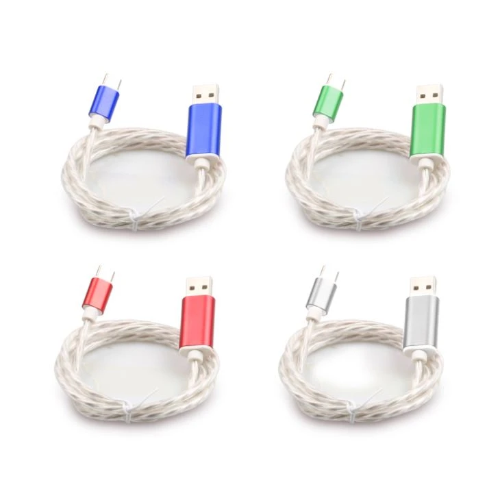 LED-lys Shine Light Rund ABS Type C-kabel