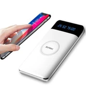 Bærbar 20000mah trådløs Power Bank-lader